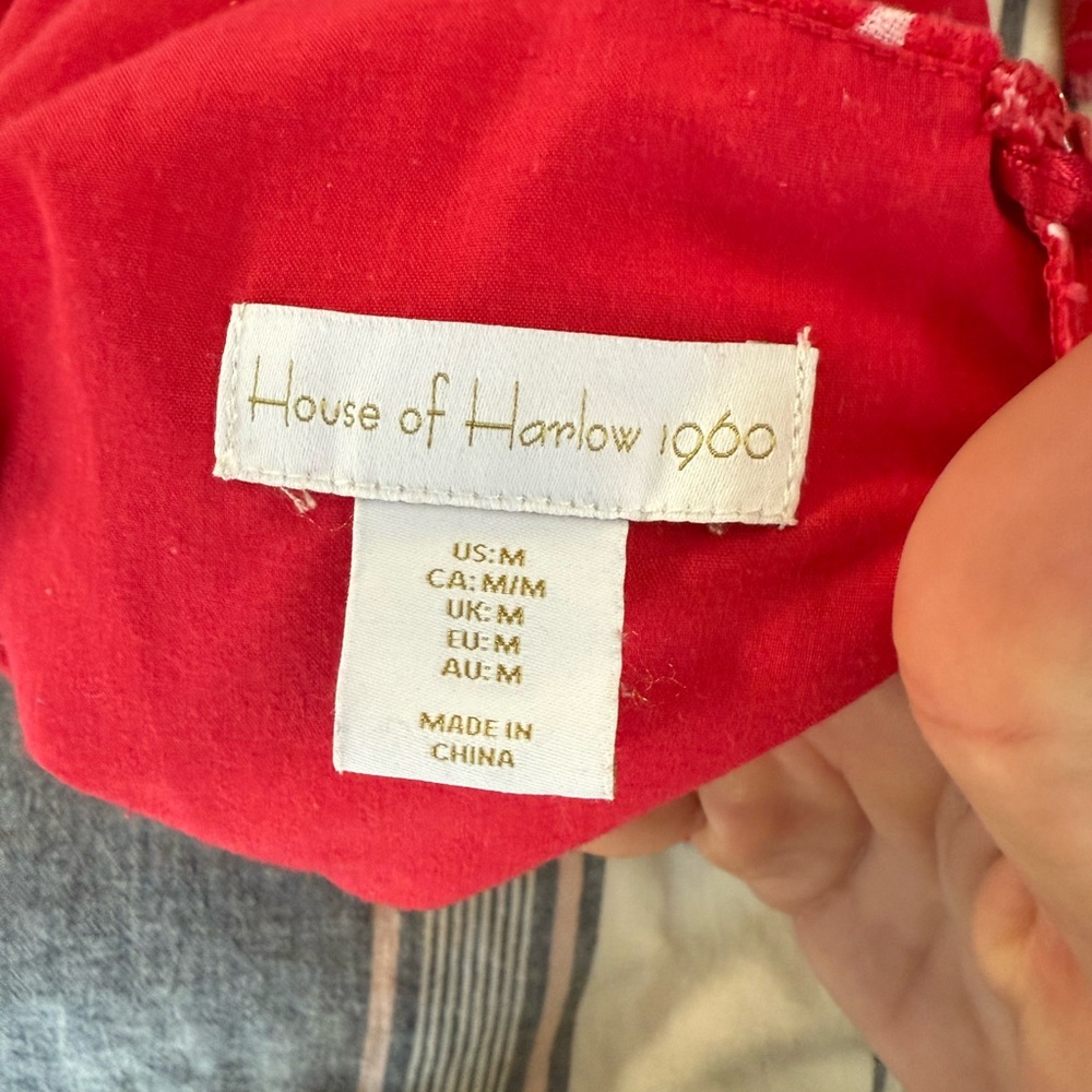 House of Harlow 1960 Red Sundress